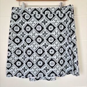 Ripskirt Hawaii Lightweight Geometric Beach Wrap Skirt Resort Wear Size Large